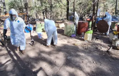 Mega laboratorio de metanfetaminas ligado a Los Chapitos es asegurado en Zacatecas