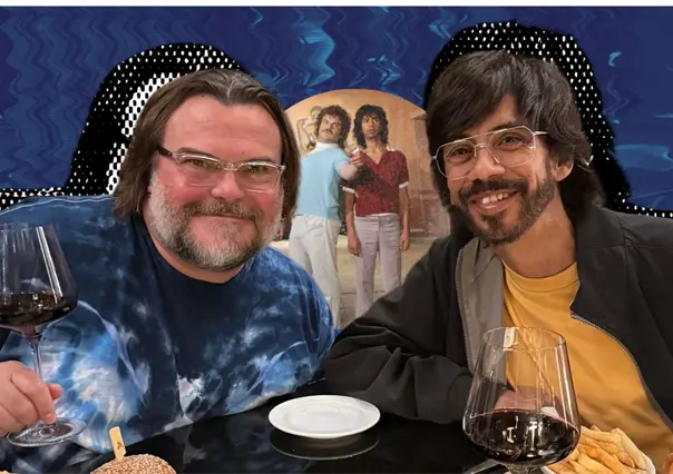 Jack Black se reencuentra con su co protagonista de Nacho Libre en CDMX