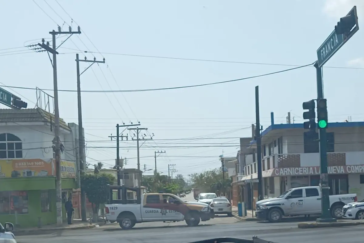 En plena luz del día balean a una persona en el centro de la ciudad de Madero | Foto: redes sociales