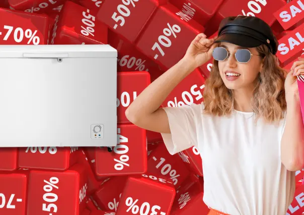 Liverpool tiene este refrigerador horizontal con más del 40% de descuento