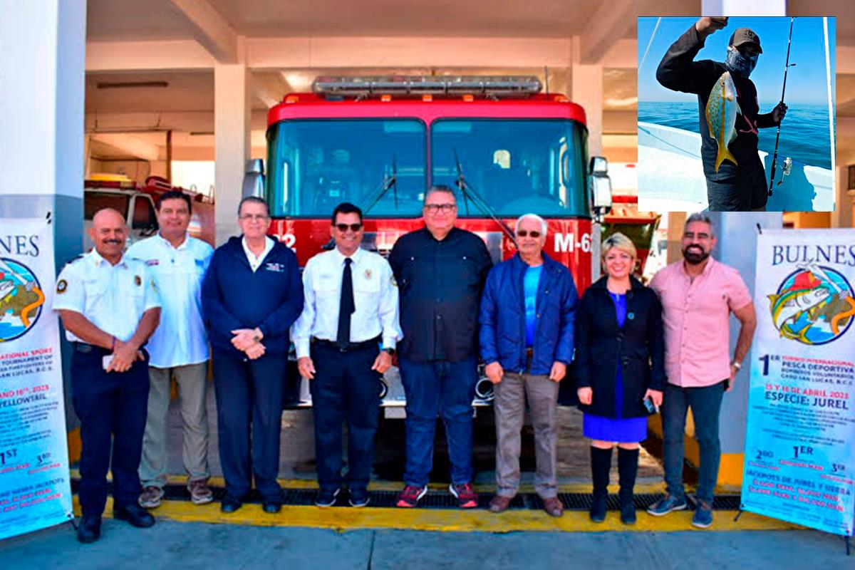 Cuerpo de Bomberos de Cabo San Lucas. Foto: Bomberos de Cabo San Lucas.