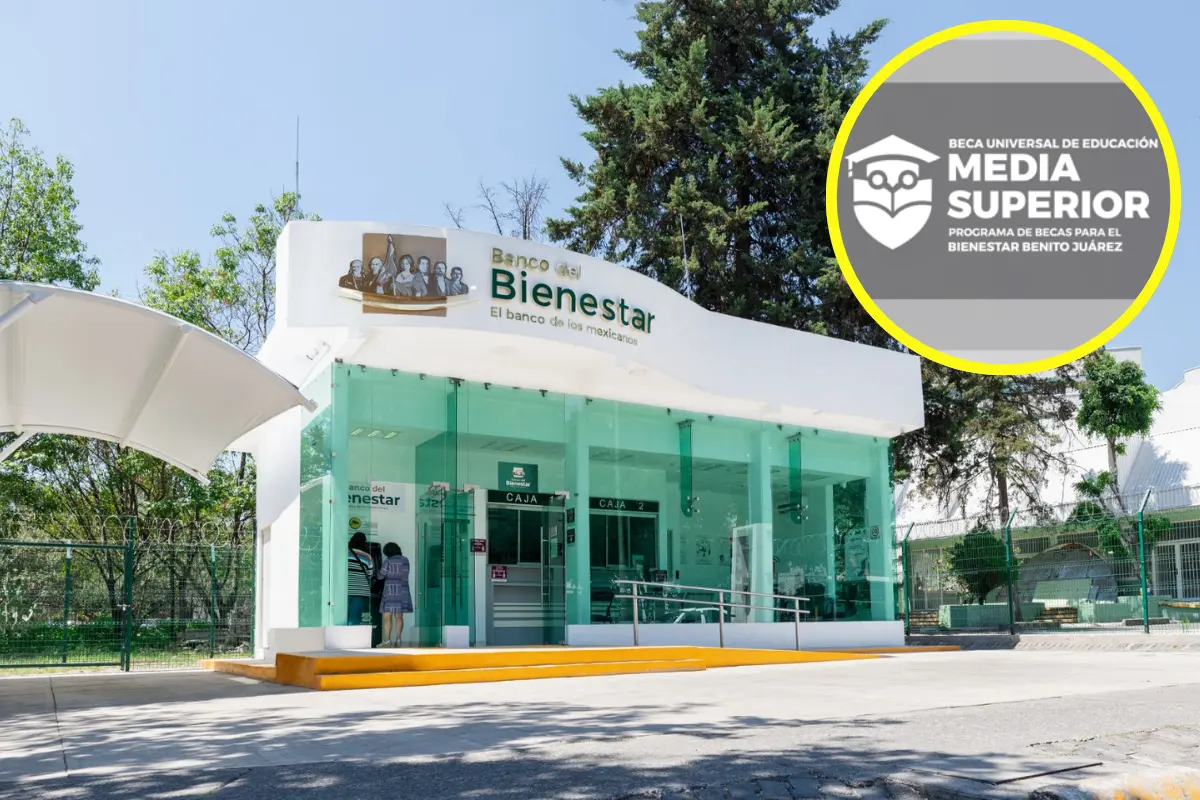 Sin tarjeta se puede retirar de la ventanilla del Banco del Bienestar el monto de la beca Benito Juárez hasta 6 meses después del depósito. Foto: Gobierno de México