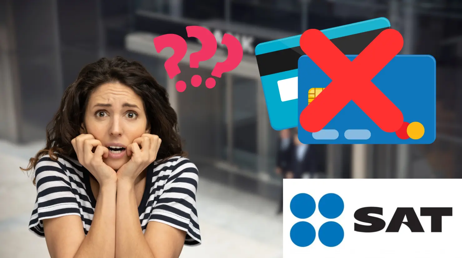 SAT Congela Cuentas Bancarias, ¿qué implica para los contribuyentes? Foto: Canva | SAT