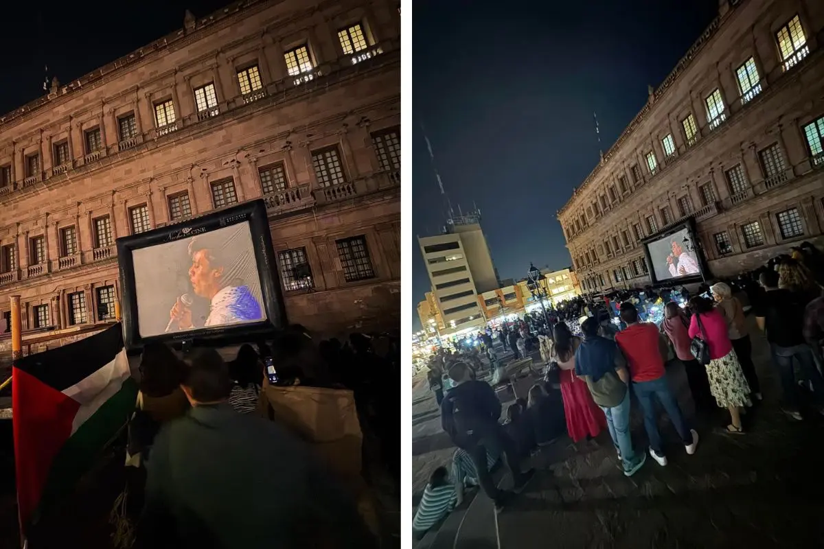 Juan Gabriel en Saltillo. Foto de el Cerdo de Babel.