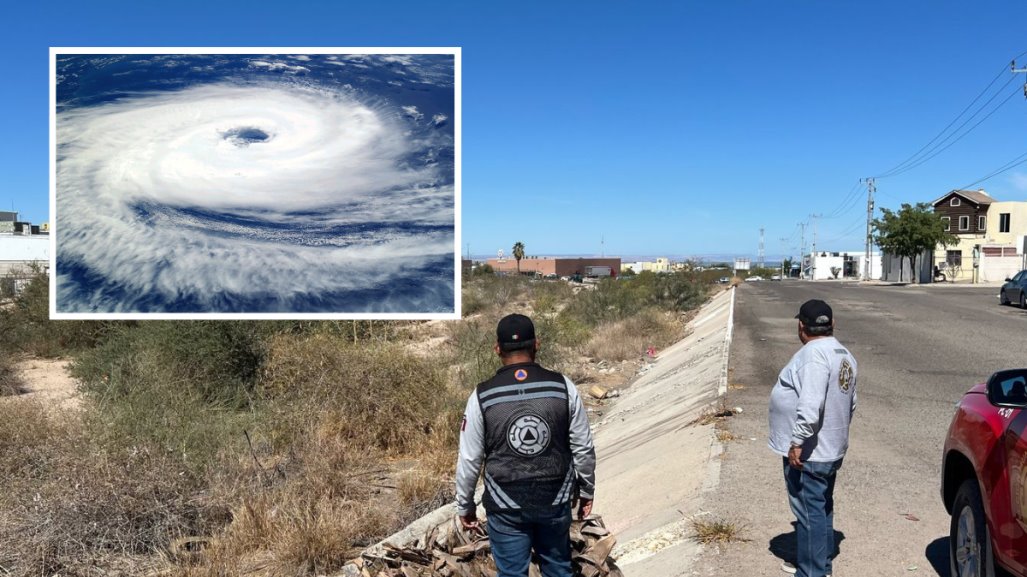 Supervisa Protección Civil de La Paz arroyos y zona de riesgo, ¿Cómo preparase para la temporada de huracanes?