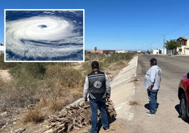 Supervisa Protección Civil de La Paz arroyos y zona de riesgo, ¿Cómo preparase para la temporada de huracanes?