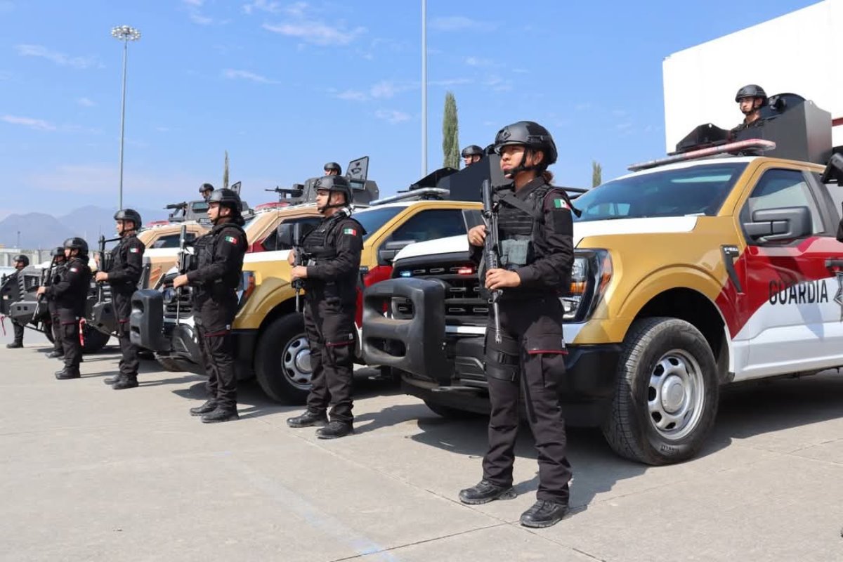 Los elementos de Guardia de Seguridad listos para Semana Santa 2025 | Foto: SSPT