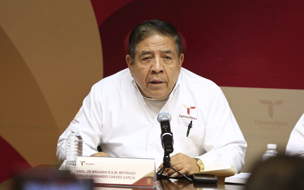 Secretario de Seguridad Pública de Tamaulipas, Sergio Hernando Chávez García. Foto: Redes Sociales