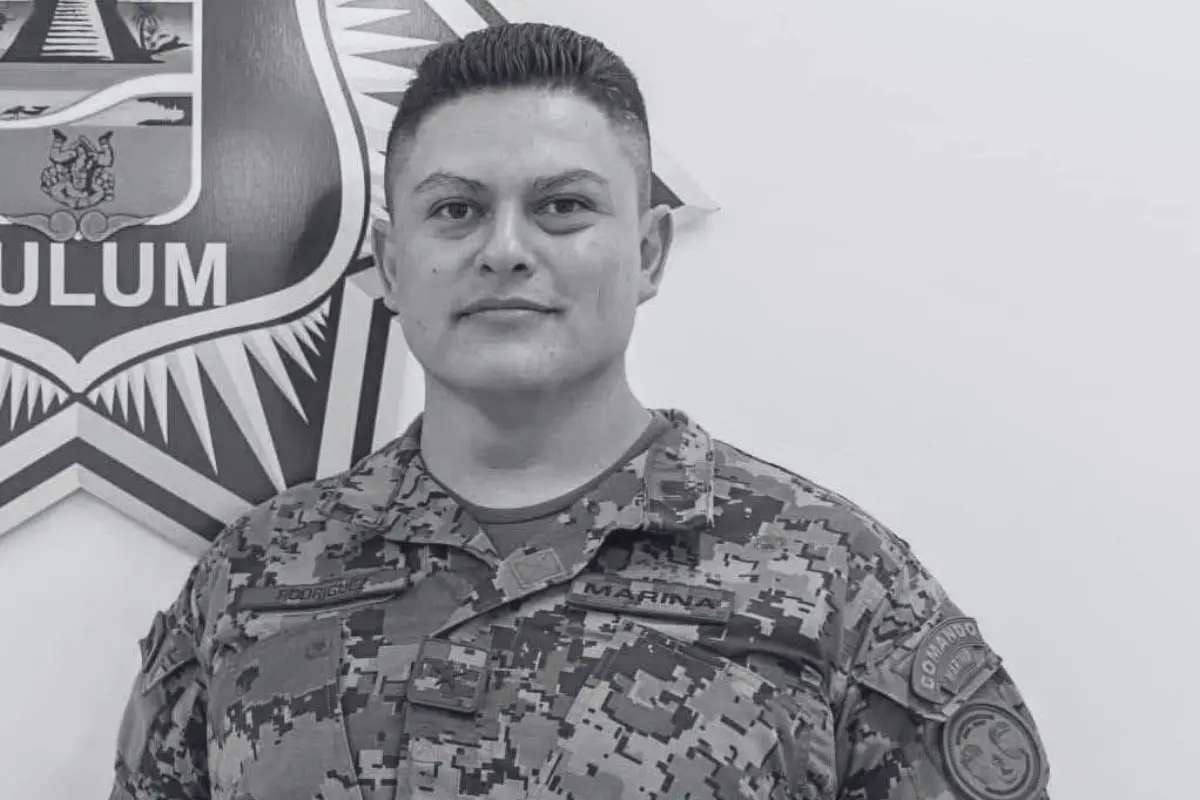 Secretario de Seguridad y Protección Ciudadana de Tulum, capitán José Roberto Rodríguez Bautista.