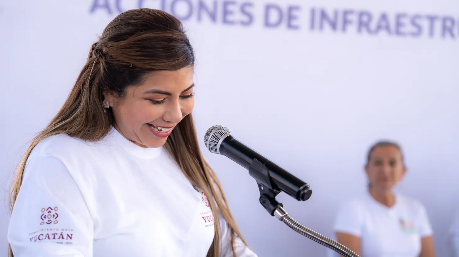 Mtra. Wendy Méndez Naal, Presidenta Honoraria del DIF Yucatán. Foto: DIF Yucatán