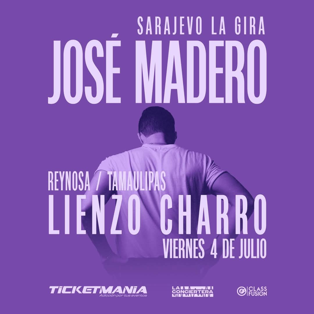 Flyer José Madero. Foto: Redes Sociales