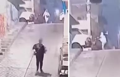 VIDEO | Mujer escapa de intento de secuestro en Naucalpan
