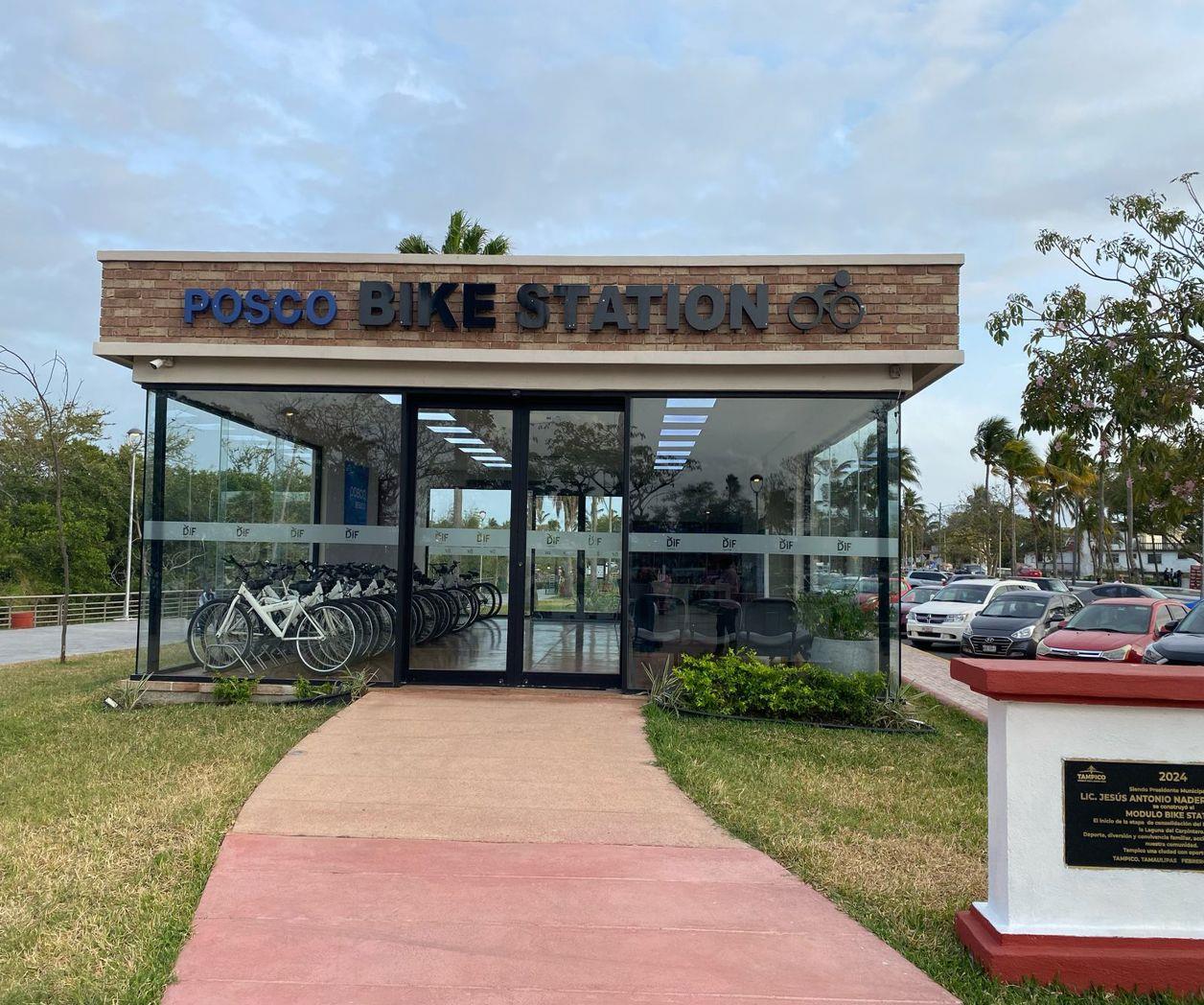 Si estás vacacionando en Tampico o simplemente no tienes una bicicleta, no te preocupes, el DIF Tamaulipas tiene un establecimiento con la empresa Posco Bike Station. Foto: DIF Tamaulipas