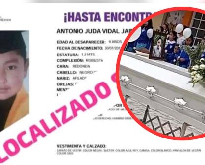 Dan último adiós a Toñito, niño asesinado en Tenango del Valle