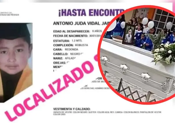 Dan último adiós a Toñito, niño asesinado en Tenango del Valle