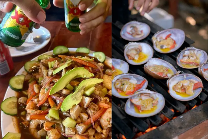 Los camarones y las almejas tienen un sabor único en Sudcalifornia. Foto: Facebook de Festival Sabor a Mar.