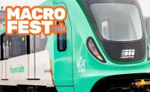 Metro extiende su horario por el MacroFest 2025