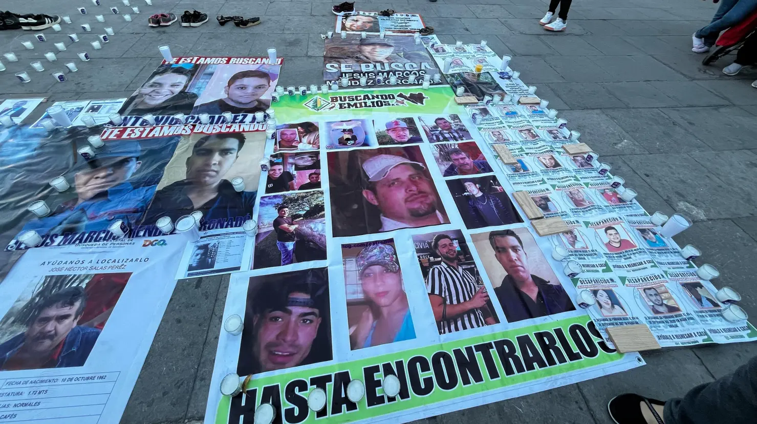 Foto: Alejandro Ávila. | Se difundió una lista de desaparecidos en México, dando a conocer cuantas desaparecidos en México hay en Durango.