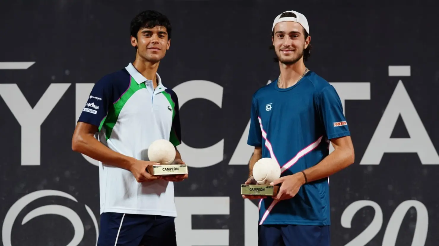 ¿Cómo fue la final de dobles en el Yucatán Open? Foto: Alejandro Zapata