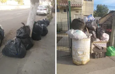 Usuarios denuncian que no pasó el camión de basura en varias colonias de La Paz