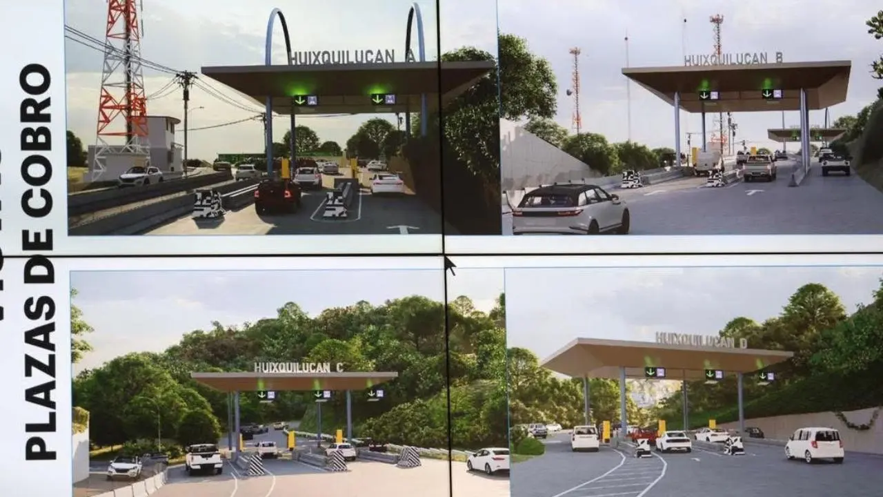 Huixquilucan suma 4 nuevas casetas de cobro para agilizar el tránsito vehicular. Foto: Huixquilucan informativo