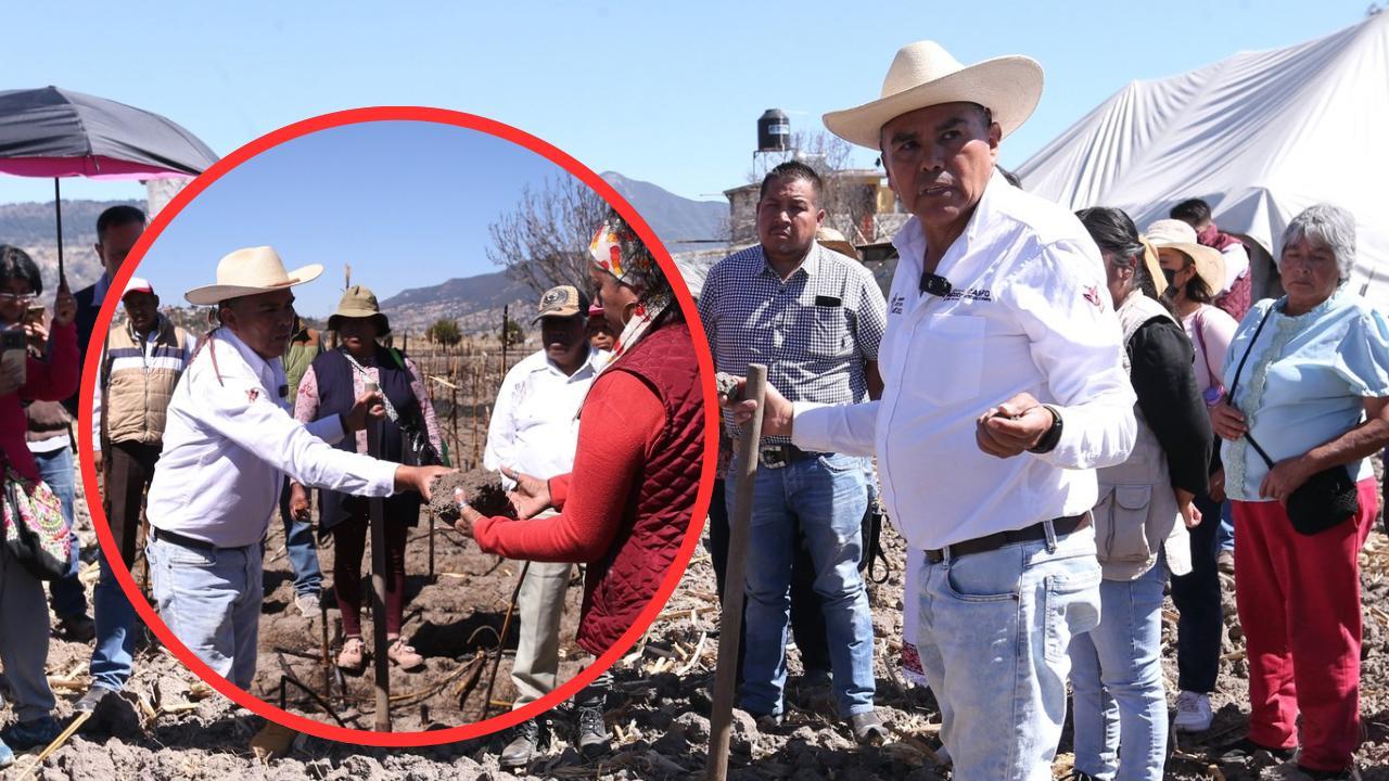 “Mi parcela no se quema”: Edomex promueve alternativas a las quemas agropecuarias. Foto: @ComSocEdomex