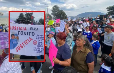 #JusticiaParaToñito: Familiares y vecinos temen liberación del presunto homicida