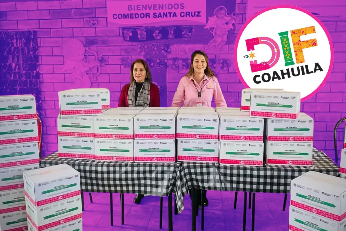 Apoyo alimentario del DIF Coahuila / Foto: IG DIF Coahuila | Canva