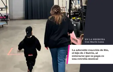 La adorable reacción de Río, el hijo de J Balvin, al enterarse de que su papá es una estrella musical