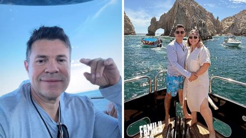 Jorge Medina disfruta de Los Cabos en familia tras presentarse en La Paz