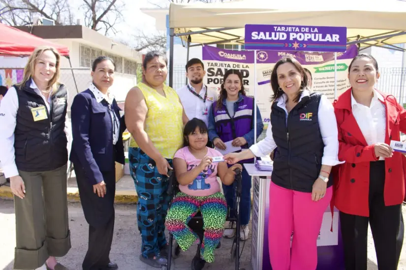  Liliana Salinas durante gira del DIF Coahuila / Foto: Gobierno de Coahuila