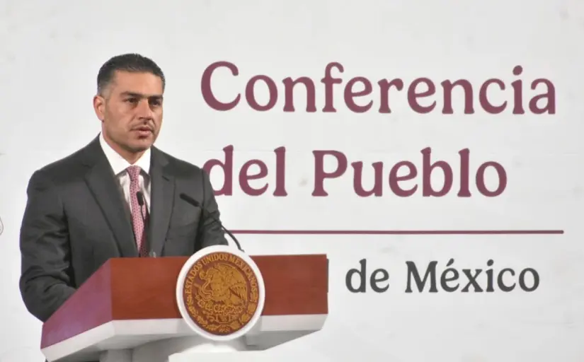 Omar García Harfuch. Foto: Enrique Pérez Huerta