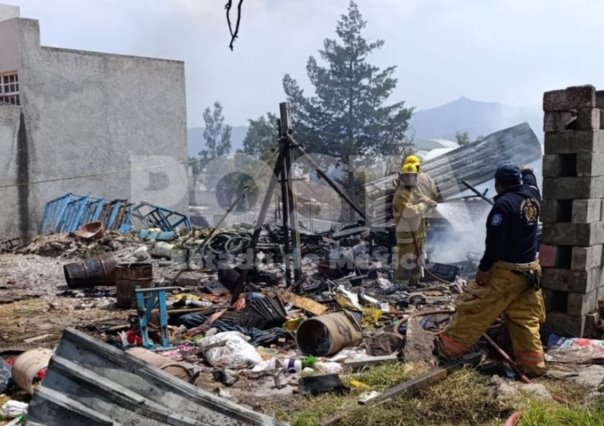 Se registra explosión en polvorín de Tultepec