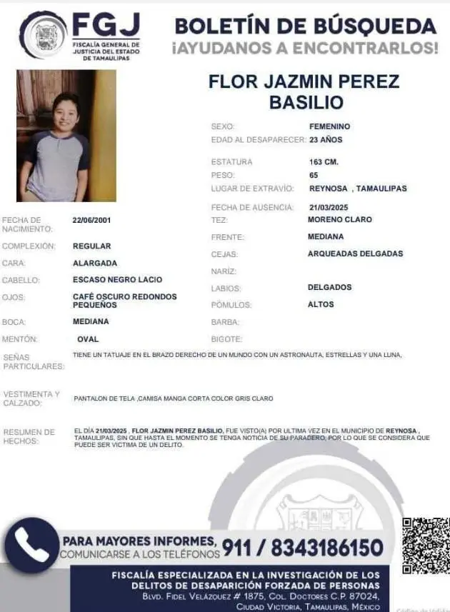 imagen recuadro La Fiscalía General de Justicia de Tamaulipas señaló que las indagatorias para esclarecer el caso siguen en curso. Foto: Redes sociales