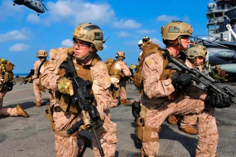 Marines estadounidenses. Foto Ilustrativa: El Digital de Albacete.