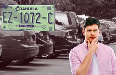 Autos chocolate en Coahuila: ¿quién sí puede tramitar las placas vehiculares?