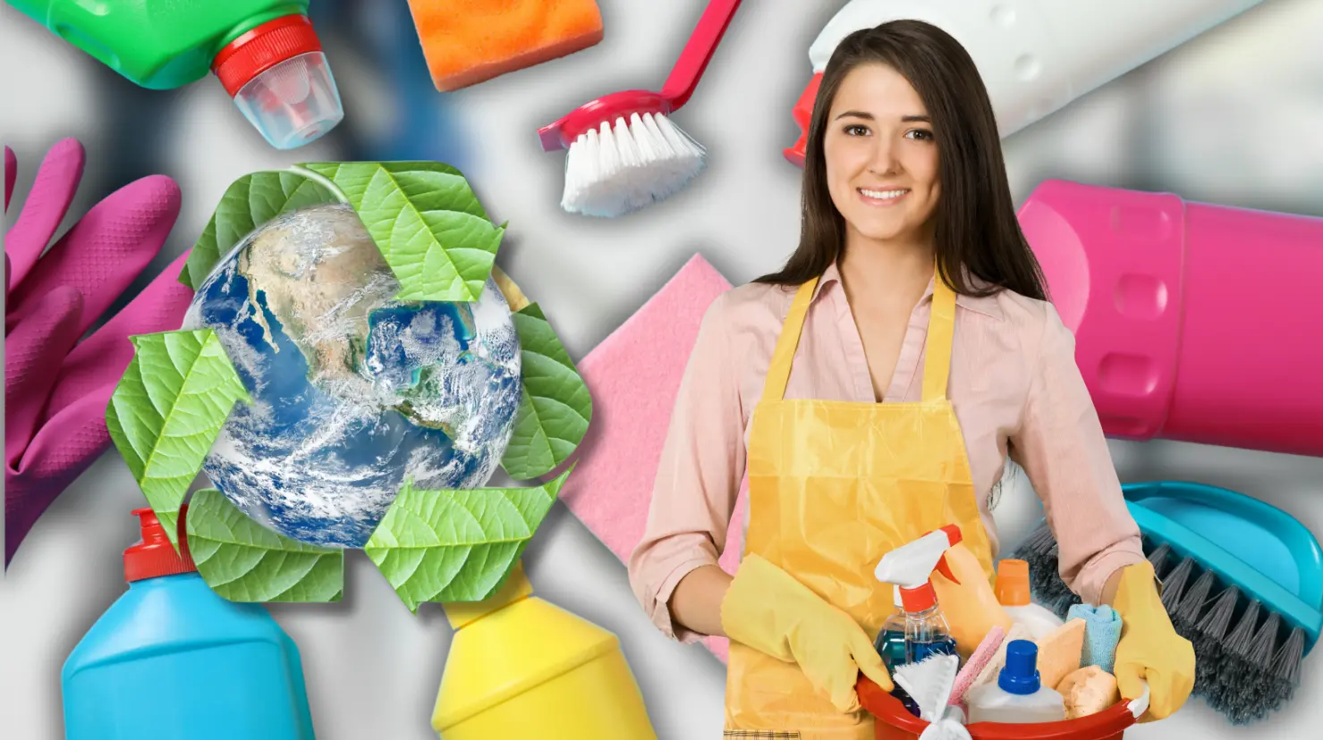 Cuida el planeta con estos 3 productos de limpieza biodegradables y hechos en México. Foto: Canva.