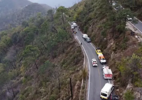 Piden que ya no compartan fotos de las personas y del accidente de Santiago Nuevo León