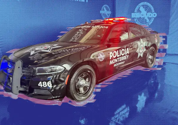 Este es el nuevo diseño que tendrán las unidades de la Policía de Monterrey