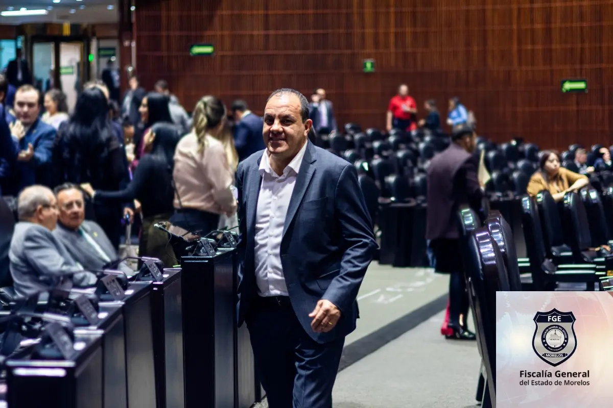 Cuauhtémoc Blanco en la Cámara de Diputados Foto: X(Twitter) @cuauhtemocb10/Fiscalía de Morelos