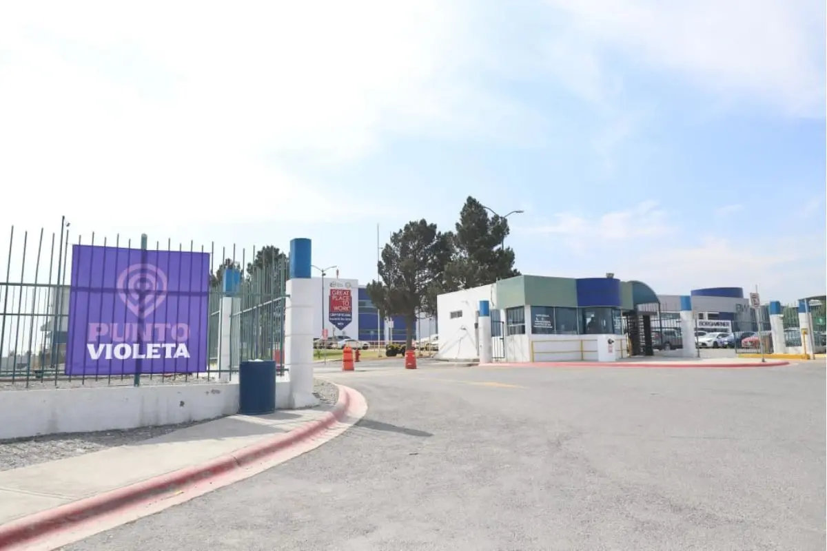 Llegan los Puntos Violeta a la industria en Ramos Arizpe / Foto: Gobierno de Coahuila