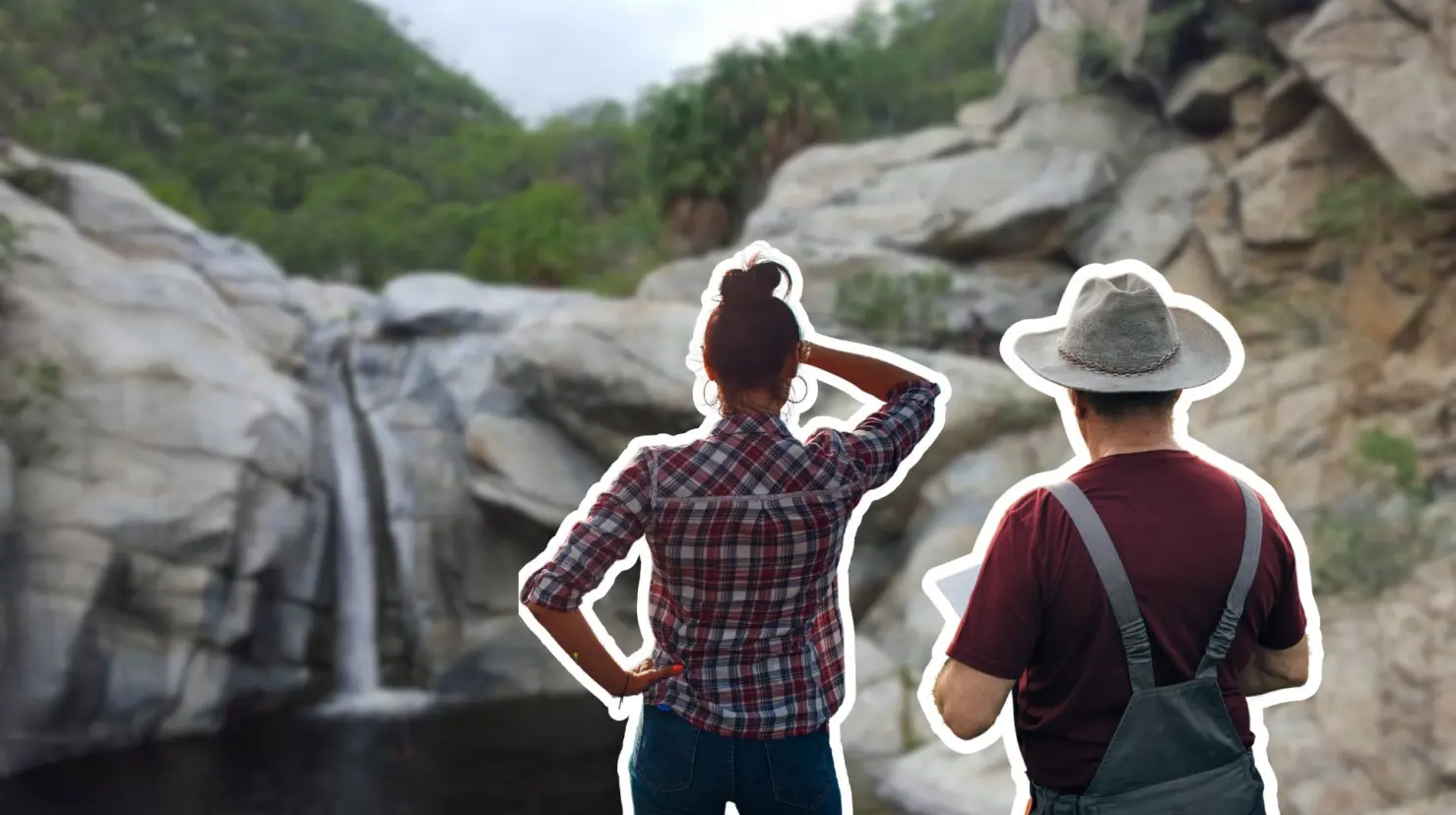 La sobreexplotación de acuíferos en Baja California Sur se debe a que 22 fuentes de agua subterránea están siendo utilizadas rápidamente. Foto 1: Agua.org | Foto 2: Canva