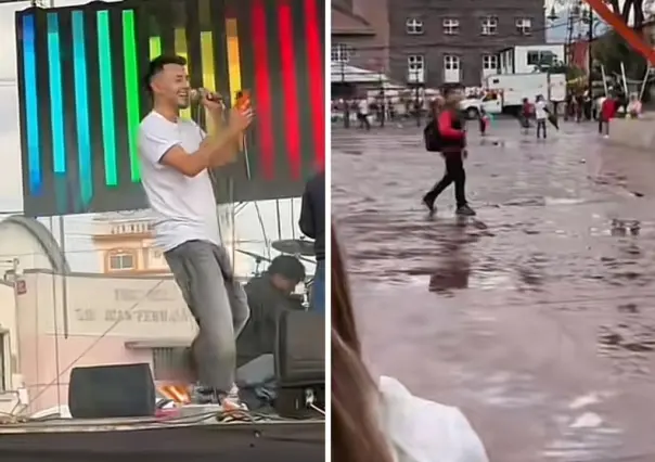 Concierto en Edomex se viraliza al tener solo una persona en el público