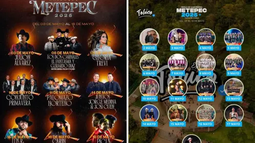 Feria de San Isidro Metepec 2025: Conoce la programación oficial