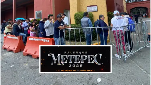 VIDEO| Inicia venta de boletos para el Palenque de Metepec con largas filas y reventa