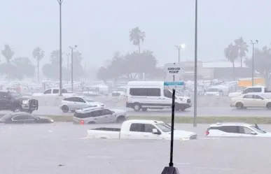Azota tormenta severa a McAllen; reportan cierre de tiendas por inundaciones