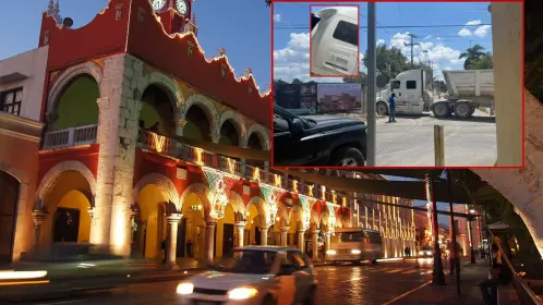 Denuncian presunto uso de recursos del Ayuntamiento de Mérida en obra privada en Chuburná