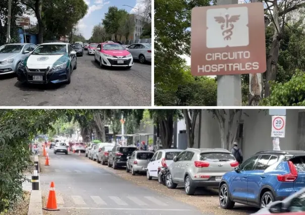 ¿Qué pasa con el caos vial en la zona de hospitales de Tlalpan en CDMX?