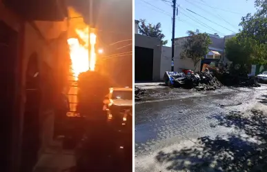 Incendio en casa de La Paz: 5 indigentes vivían allí y presuntamente robaban electricidad