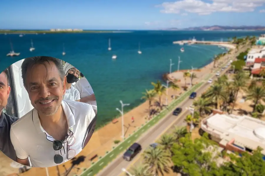 ¿Qué hacía Eugenio Derbez en La Paz? Foto en panadería se vuelve viral